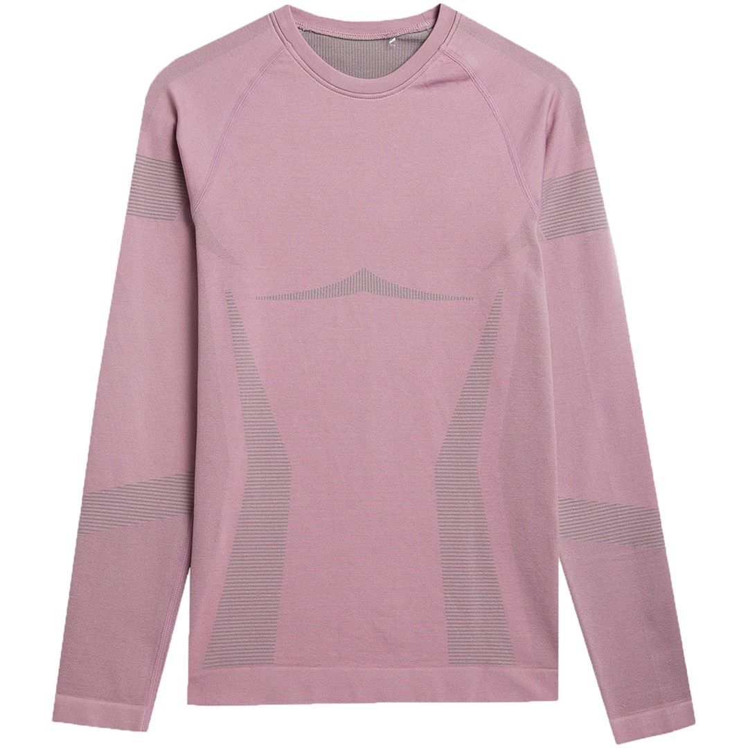 Women's thermoactive sweatshirt 4F F113 dark pink 4FAW23USEAF113 53S XS/S