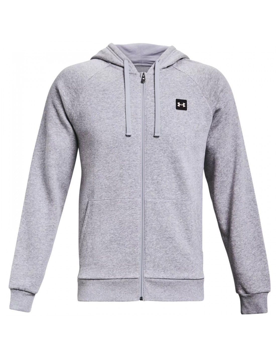 Under Armour Men's Rival Fleece FZ Hoodie Light Grey 1357111 011