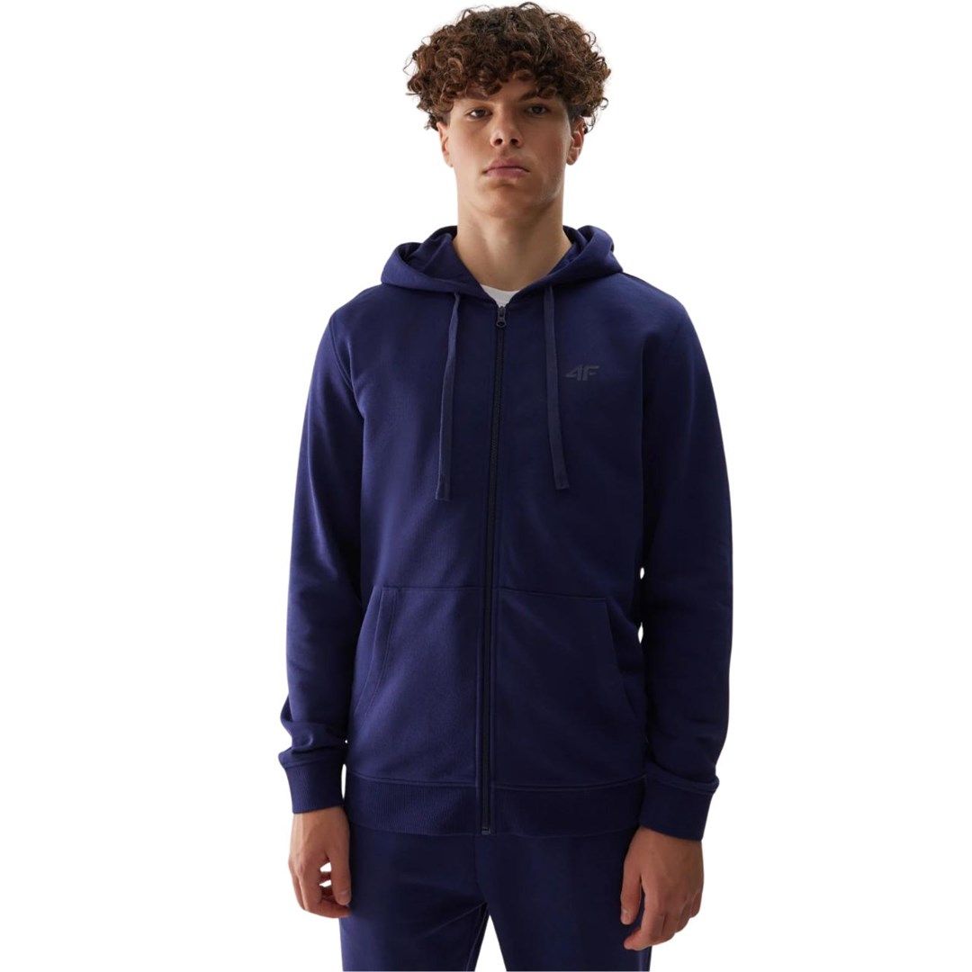 Men's sweatshirt 4F M0951 navy blue 4FWSS24TSWSM0951 31S XL