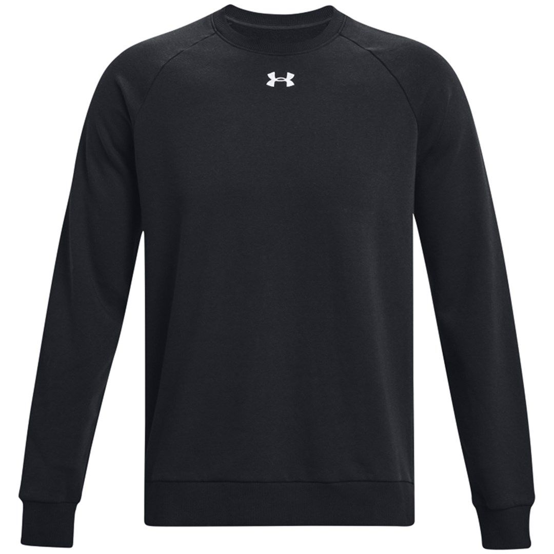Under Armour Men's Rival Fleece Crew Sweatshirt black 1379755 001
