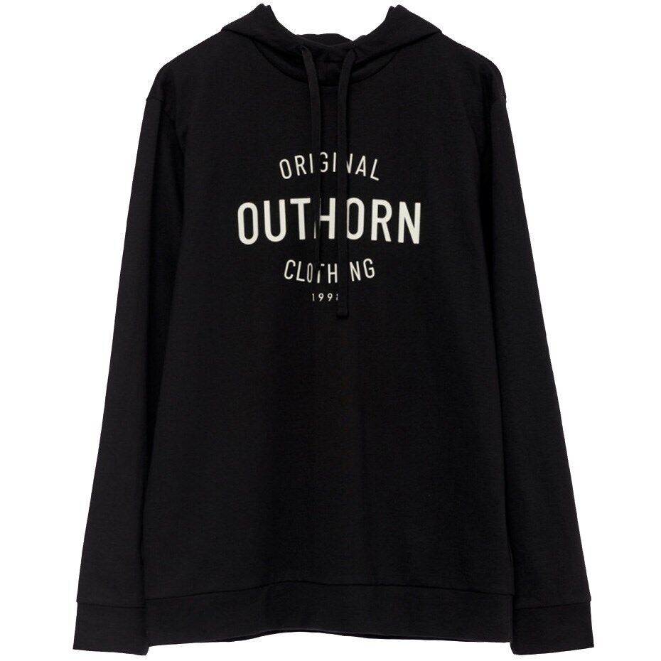 Men's Outhorn sweatshirt deep black HOL21 BLM602 20S M