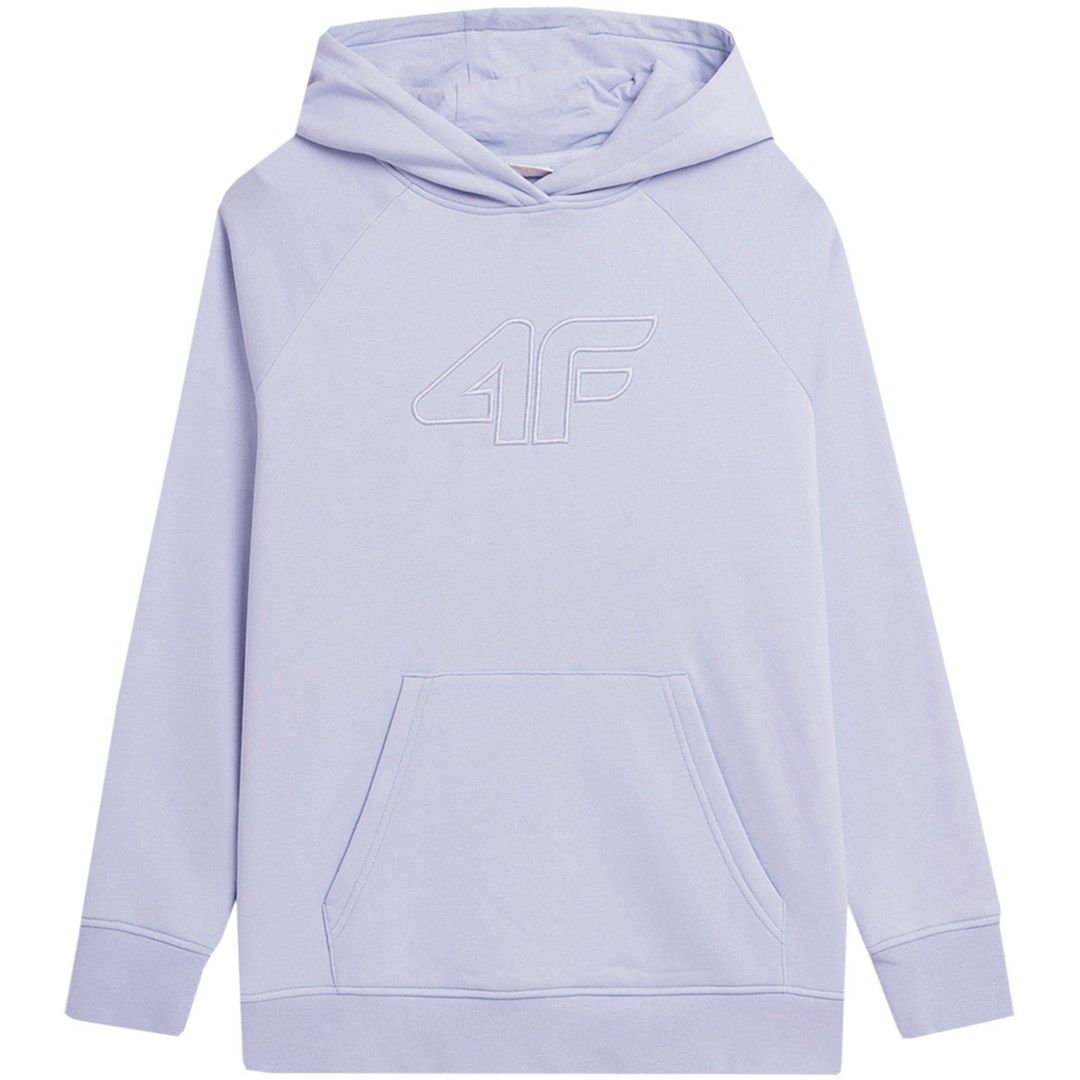 Women's sweatshirt 4F F0765 light purple 4FAW23TSWSF0765 52S M