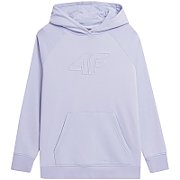 Women's sweatshirt 4F F0765 light purple 4FAW23TSWSF0765 52S M