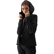 Women's sweatshirt 4F deep black H4Z22 BLD351 20S S