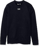 Under Armour Men's Rival Fleece Crew Sweatshirt black 1379755 001