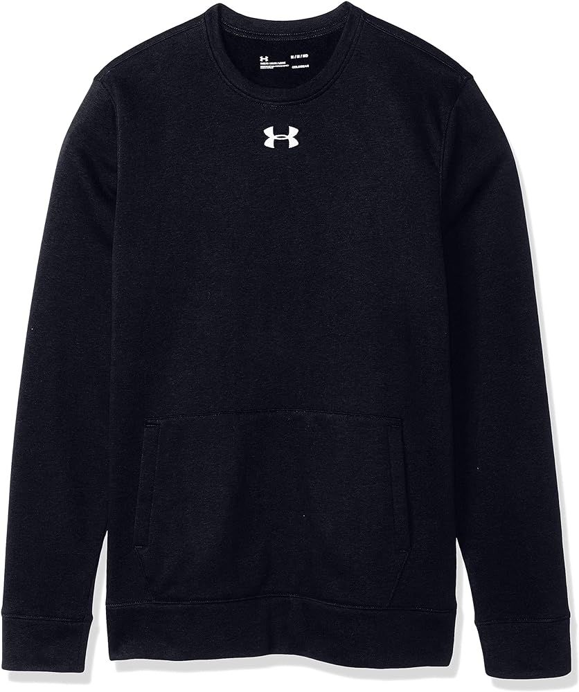 Under Armour Men's Rival Fleece Crew Sweatshirt Navy Blue 1379755 410