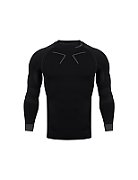 Men's thermoactive sweatshirt Alpinus Tactical Base Layer black-gray GT43219