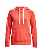 Under Armour Women's Rival Fleece HB Hoodie Orange 1356317 877