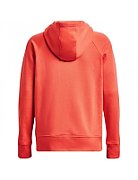 Under Armour Women's Rival Fleece HB Hoodie Orange 1356317 877