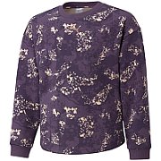 Puma Alpha AOP Crew FL Sweatshirt purple 589241 16 164cm