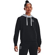 Women's Under Armour Rival Fleece CB Hoodie black 1373031 001