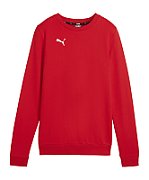Puma Team Goal Casuals Crew Neck Sweat Red 658592 01 L