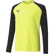Puma teamPACER GK LS Jersey Goalkeeper Sweatshirt Yellow Fluo 704939 42 164cm