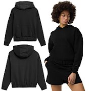 Women's sweatshirt 4F F255 deep black 4FSS23TSWSF255 20S L