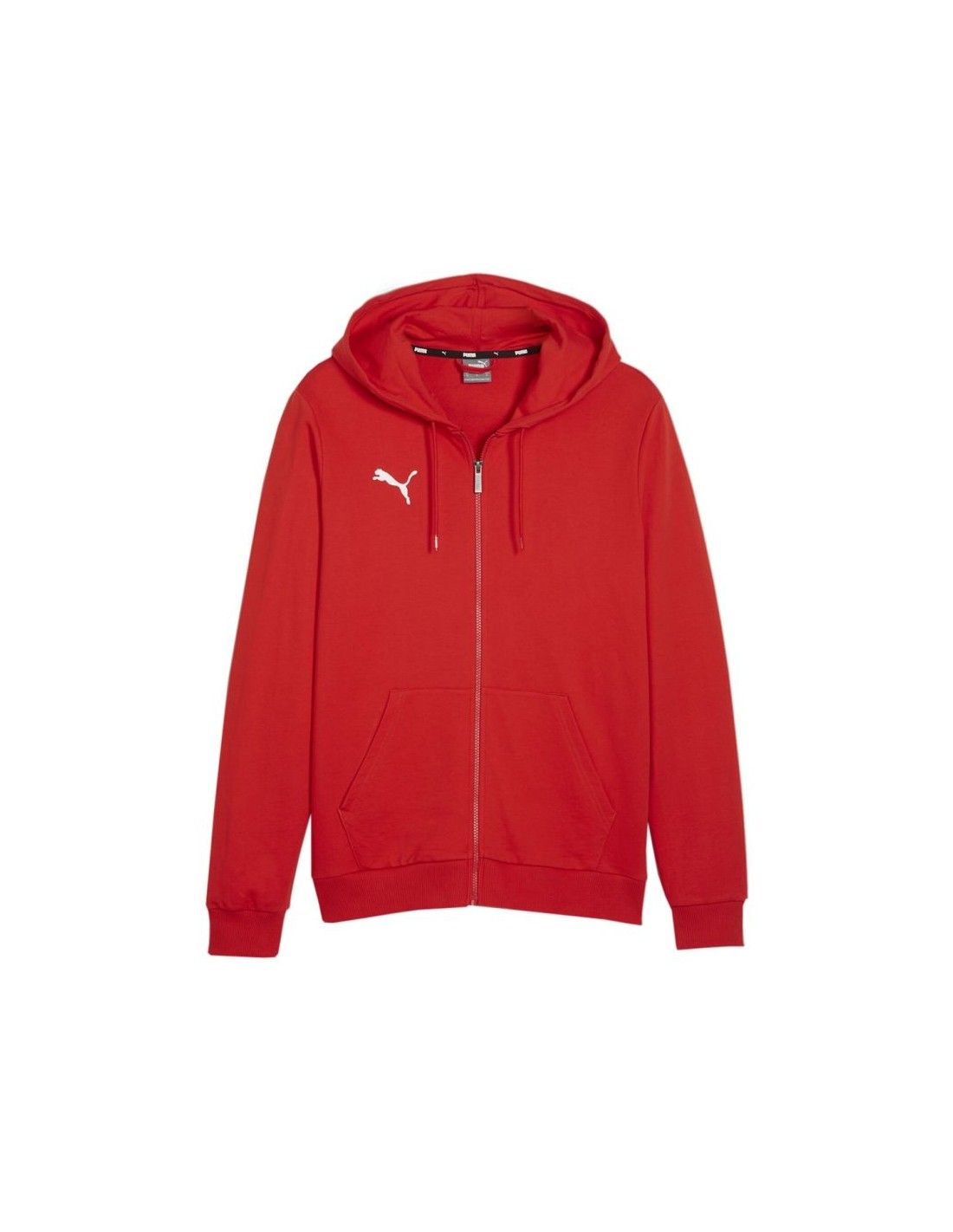 Puma Team Goal Casuals Hooded Red 658595 01