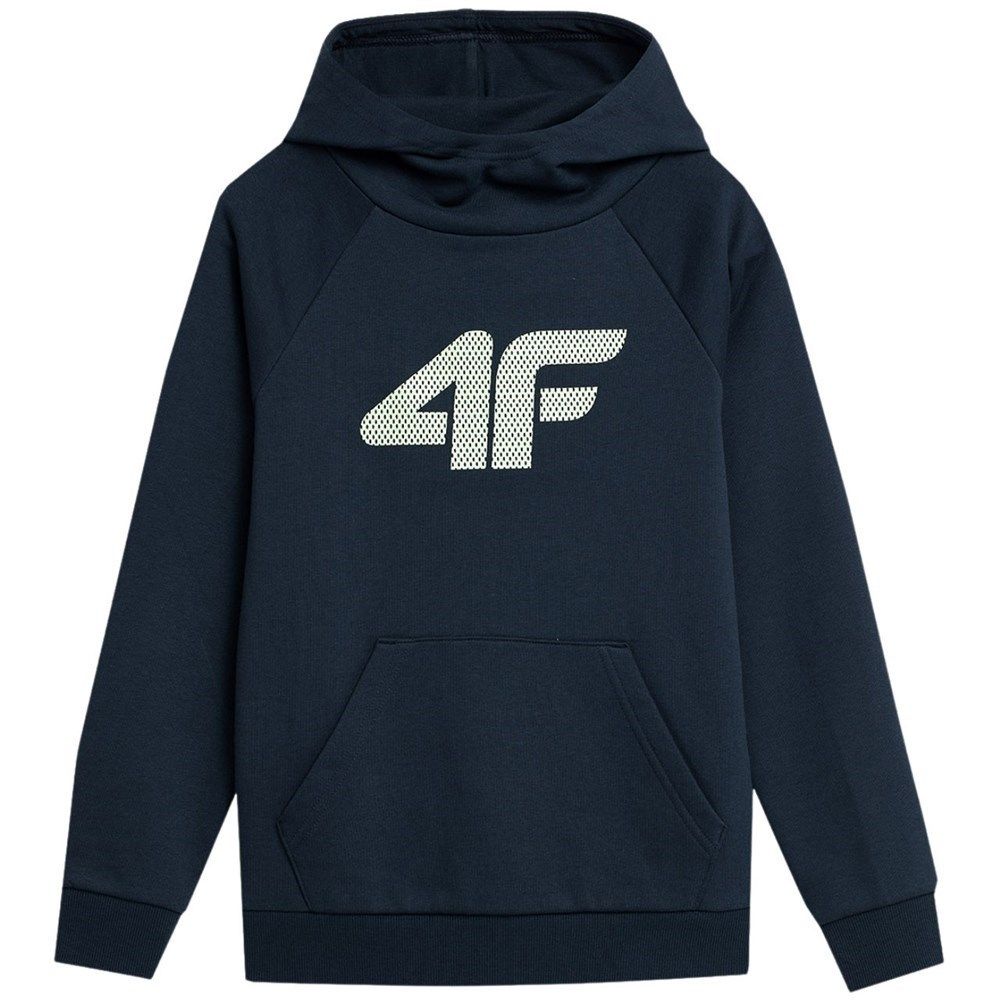 Boys' sweatshirt 4F navy blue 4FJSS23TSWSM220 31S 128cm