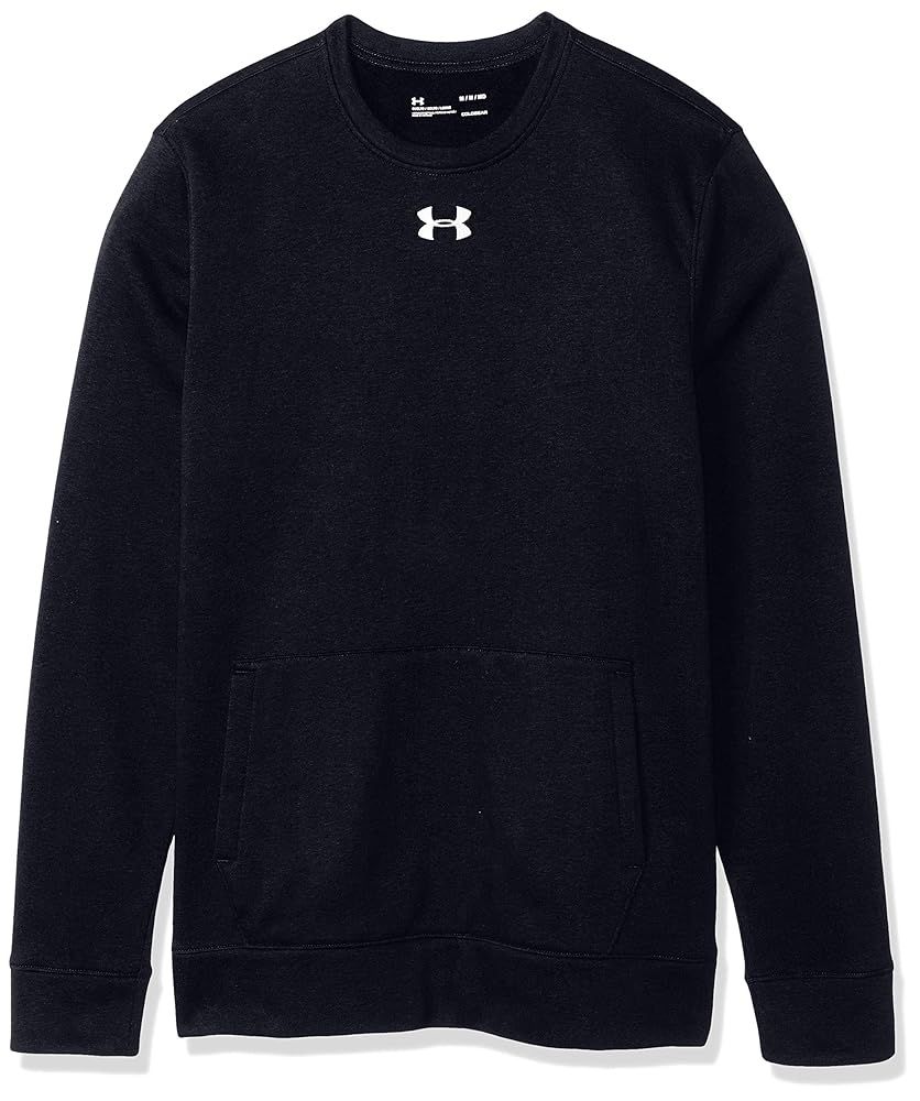 Under Armour Men's Rival Fleece Crew Sweatshirt black 1379755 001