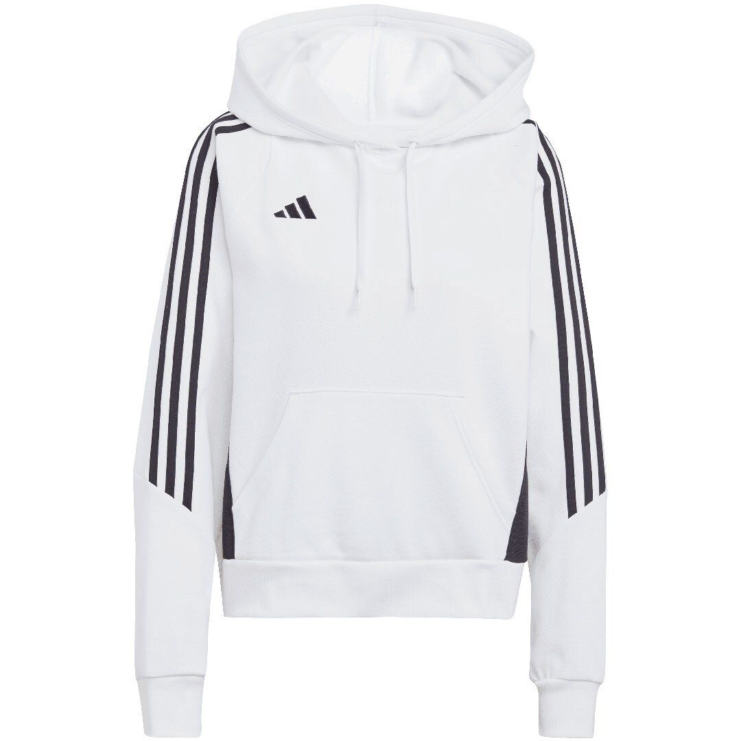 adidas Tiro 24 Hooded Women's Sweatshirt White IR7508