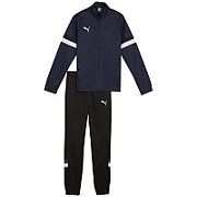 Puma Team Rise tracksuit for kids navy blue-black 658655 06