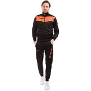 Givova Tuta Visa Fluo Tracksuit Black-Orange TR018F 1028 XS