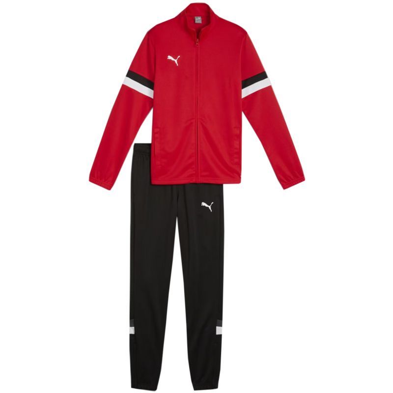 Puma Team Rise Tracksuit Red/Black 658655 01 116cm