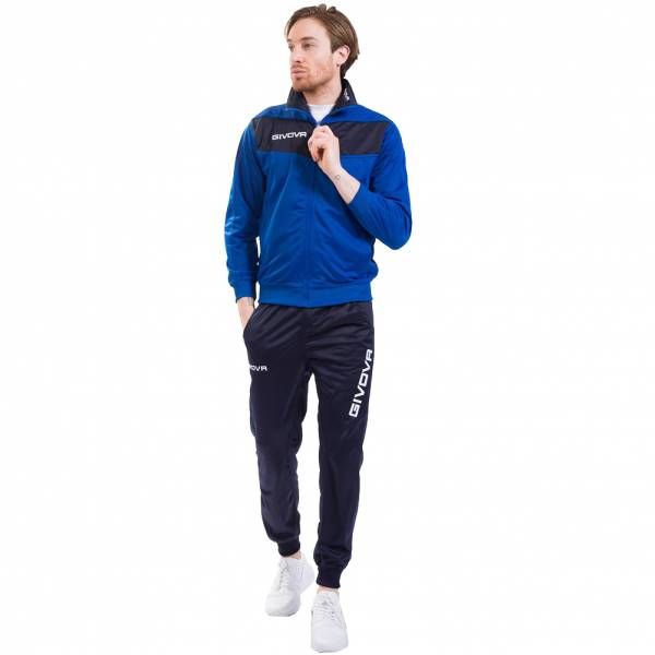 Givova Tuta Revolution Tracksuit navy blue-blue TR033 0402 M