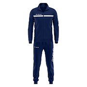 Givova Tuta Visa Triacetato Tracksuit navy blue-yellow TR018 0407 2XS