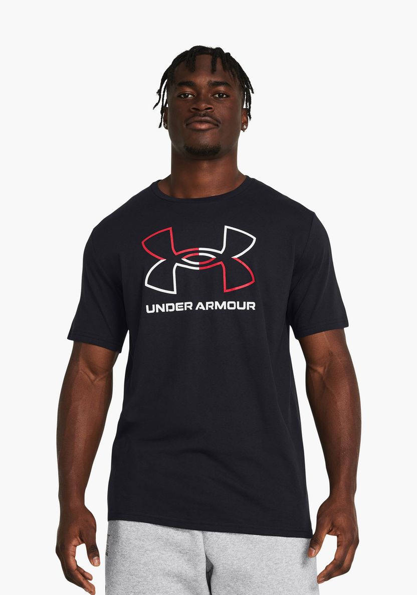 Under Armour GL Foundation Uodate SS Men's T-Shirt Black 1382915 001 L