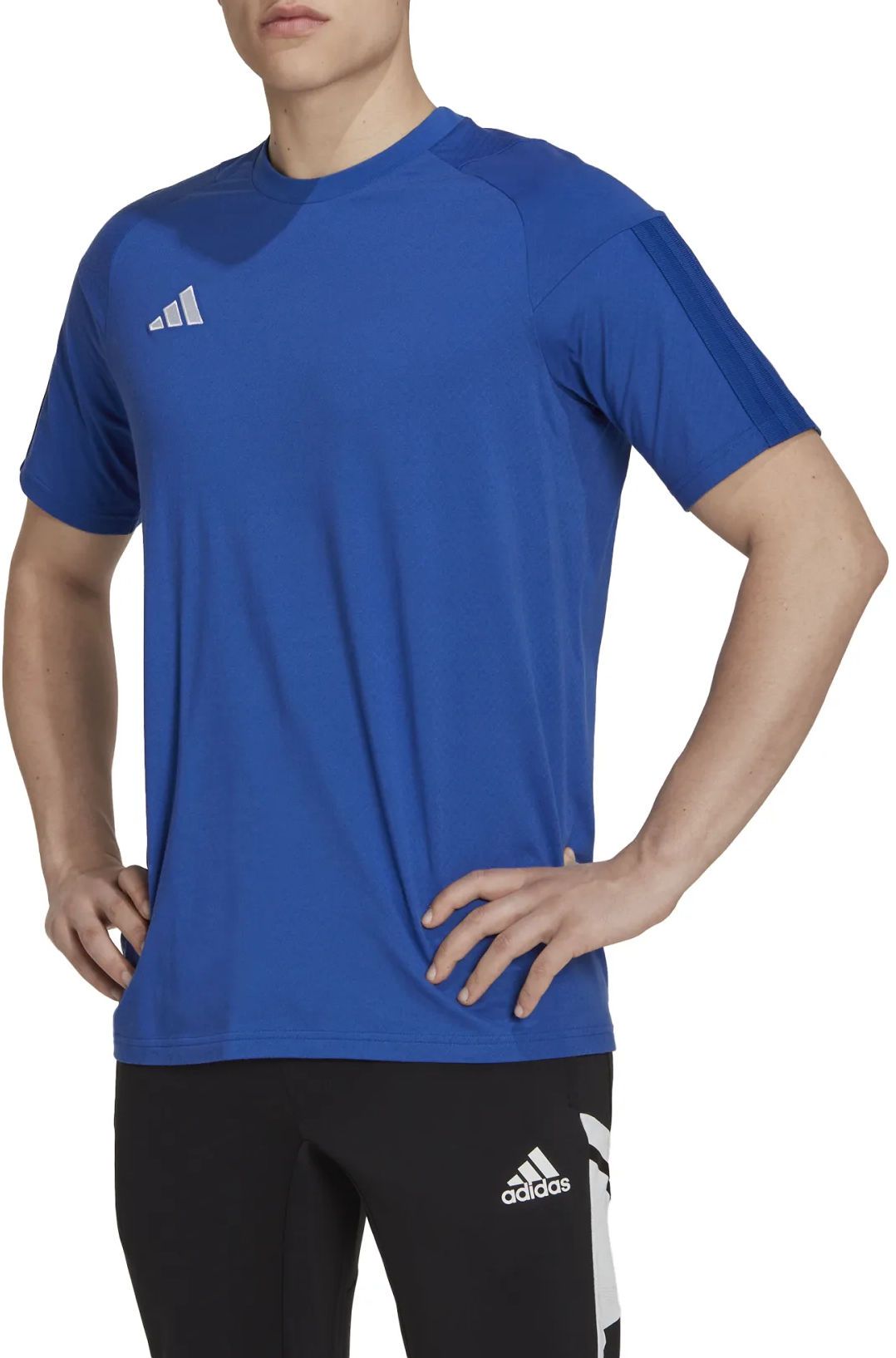 adidas Tiro 23 Competition Tee blue t-shirt HU1321 S
