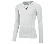 Puma LIGA Baselayer Tee LS White 655920 04 S