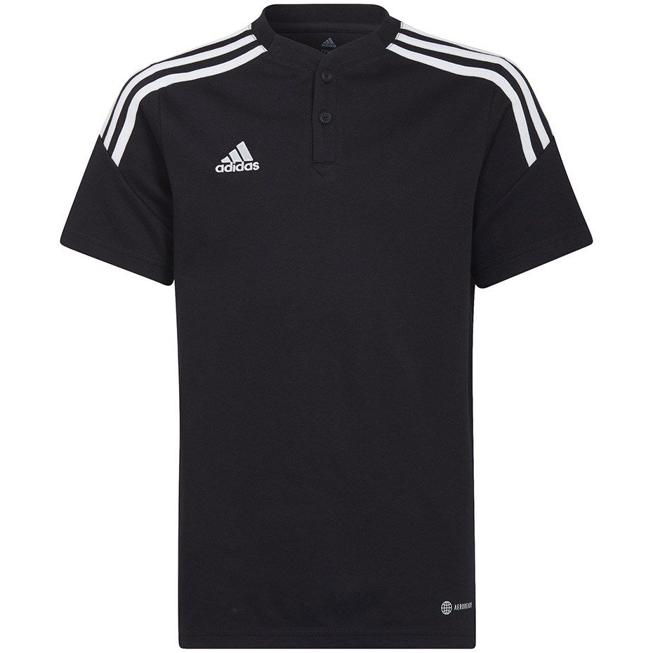 adidas Condivo 22 Polo T-Shirt Black H44110 140cm