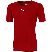 Puma LIGA Baselayer SS Men's T-Shirt Red 655918 01 S
