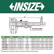 300 DIGIT CALIPER.   12 3V/DATA/SQ /CERT.