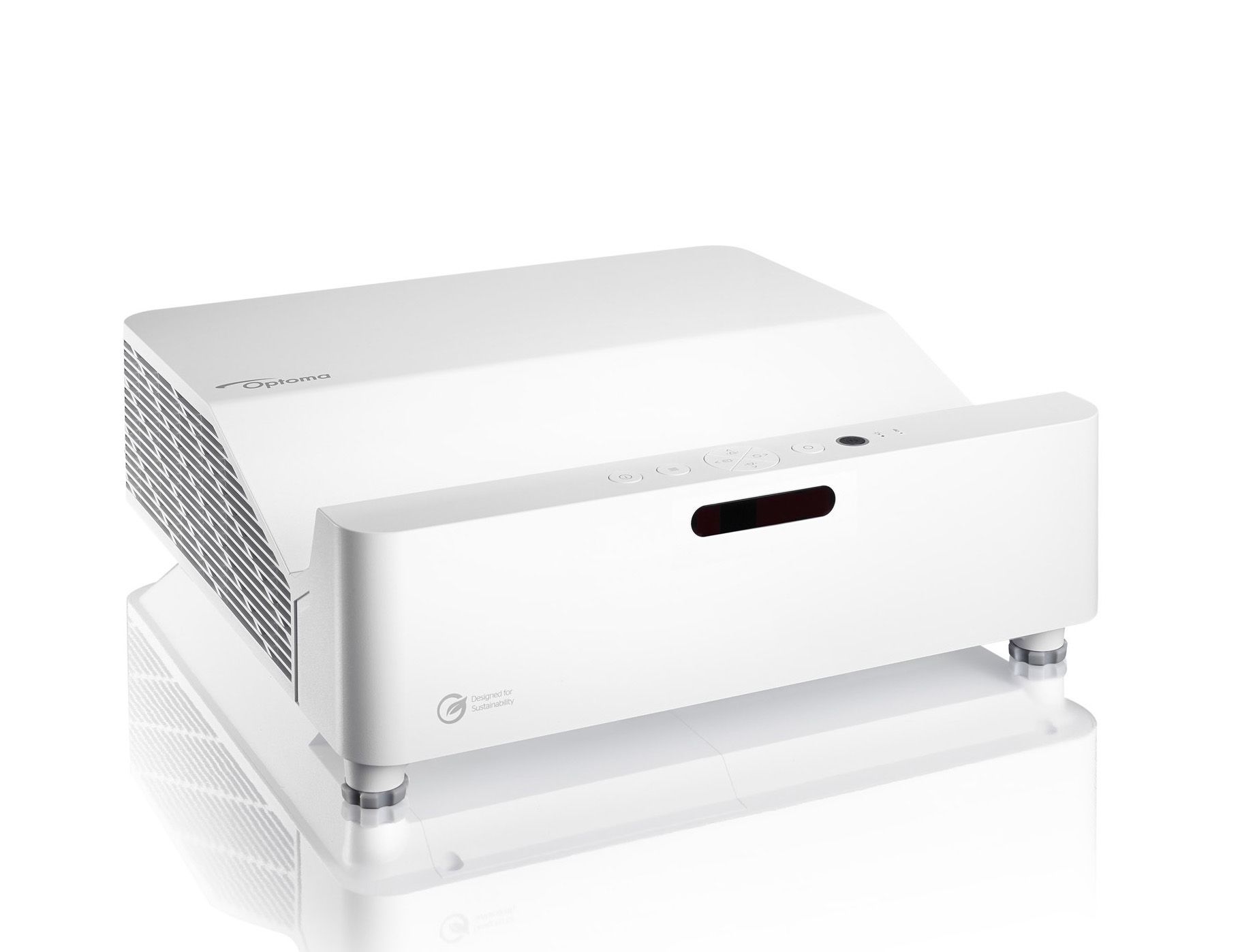 Videoproiector Ultra Short Throw Smart Laser OPTOMA ZH430UST, WXGA 1280 x 800, 4000 lumeni, contrast 300000:1