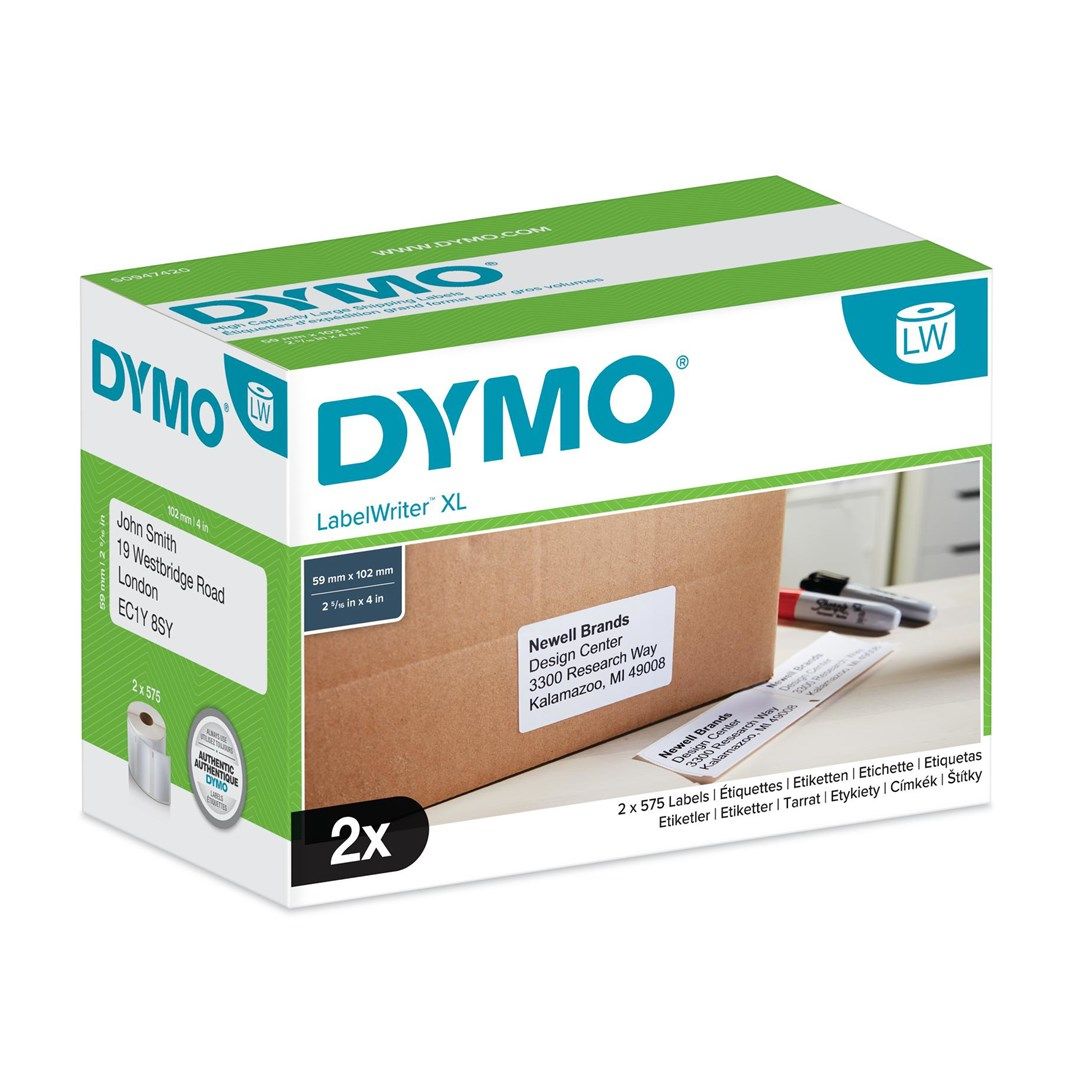 DYMO High Capacity Large Shipping Labe