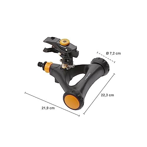 FISKARS METAL PULSE SPRINKLER ON WHEELS
