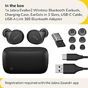 Jabra Evolve2 Buds USB-A UC