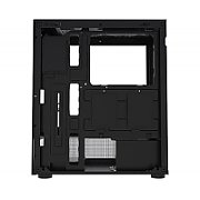 Carcasa 1STPLAYER MI7-A Mid Tower ARGB NEGRU, Tempered Glass, Sloturi Expansiune 7, Drive Bays: 1x3.5 HDD 2x2.5 SSD, Ventilatoare Suportate: 5 (spate: 1x120mm, sus: 2x120mm, jos: 2x120mm), Ventilatoare Incluse: 1 (spate: 1x120mm), Format Placa De Baza Suportat: ATX, Micro-ATX, ITX, Inaltime Maxima