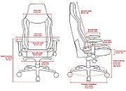 Arozzi Gaming Stuhl Vernazza Pure Black               SoftPU