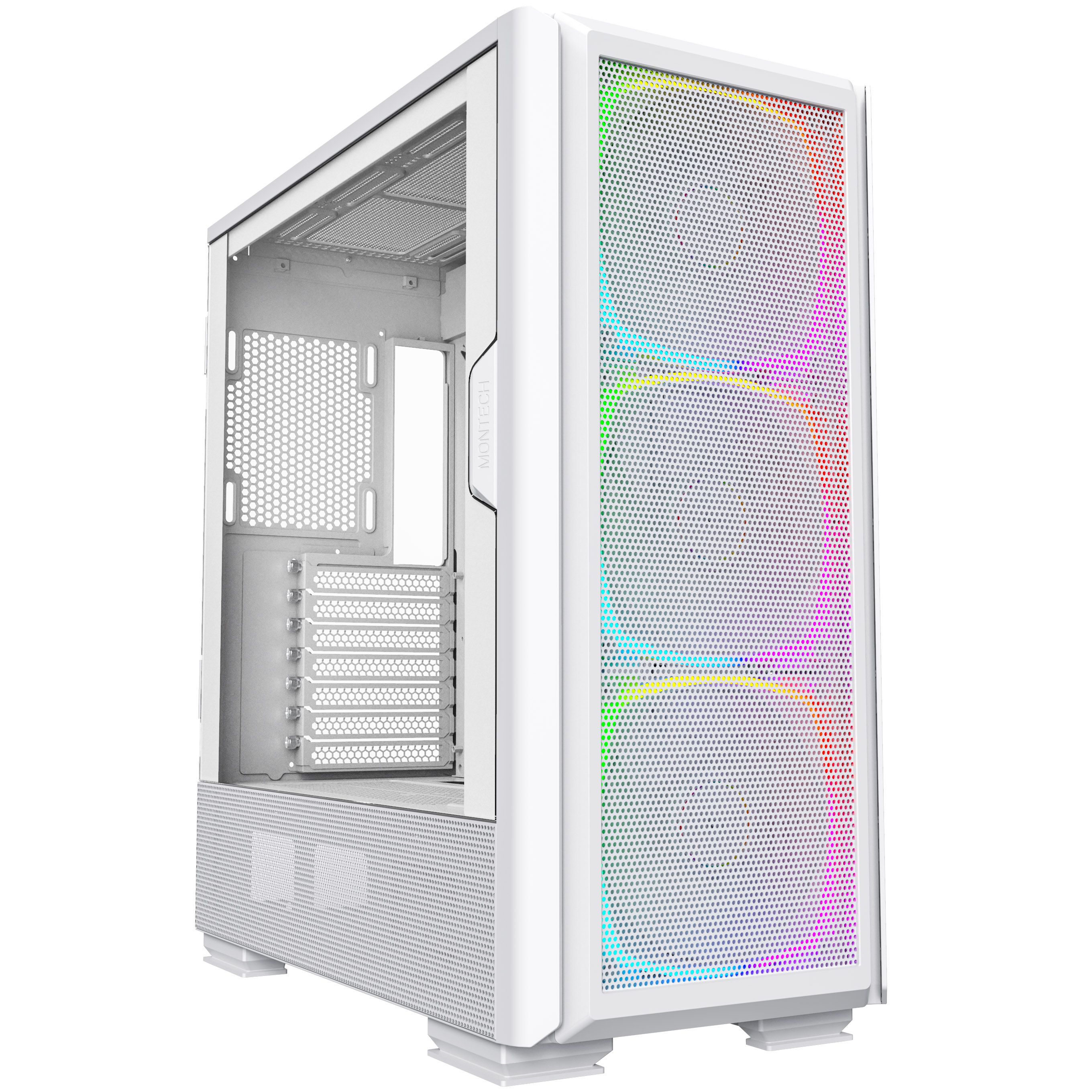 Montech SKY TWO GX Midi-Tower  Tempered Glass - white