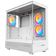 Montech XR Midi-Tower  Tempered Glass - white