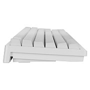 Ducky Zero 6108 Pure White Wireless Gaming Keyboard - MX2A Speed-Silver (US)