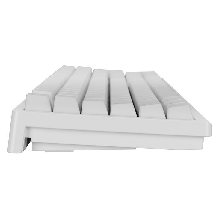 Ducky Zero 6108 Pure White Wireless Gaming Keyboard - MX2A Blue (US)