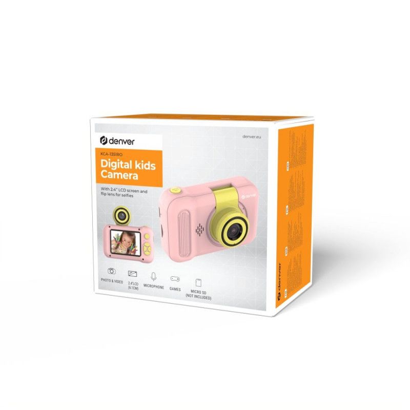 Digital camera for children Denver KCA-1351 2  pink