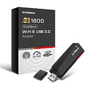 EDIMAX WL-USB EW-7822UMX AX1800 Dual-Band USB 3.0 Adapter