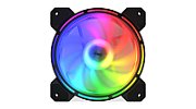 Ventilator Krux KRX0068 ,120 x 120 x 25 mm ,1200 RPM ,Negru ,ARGB 
