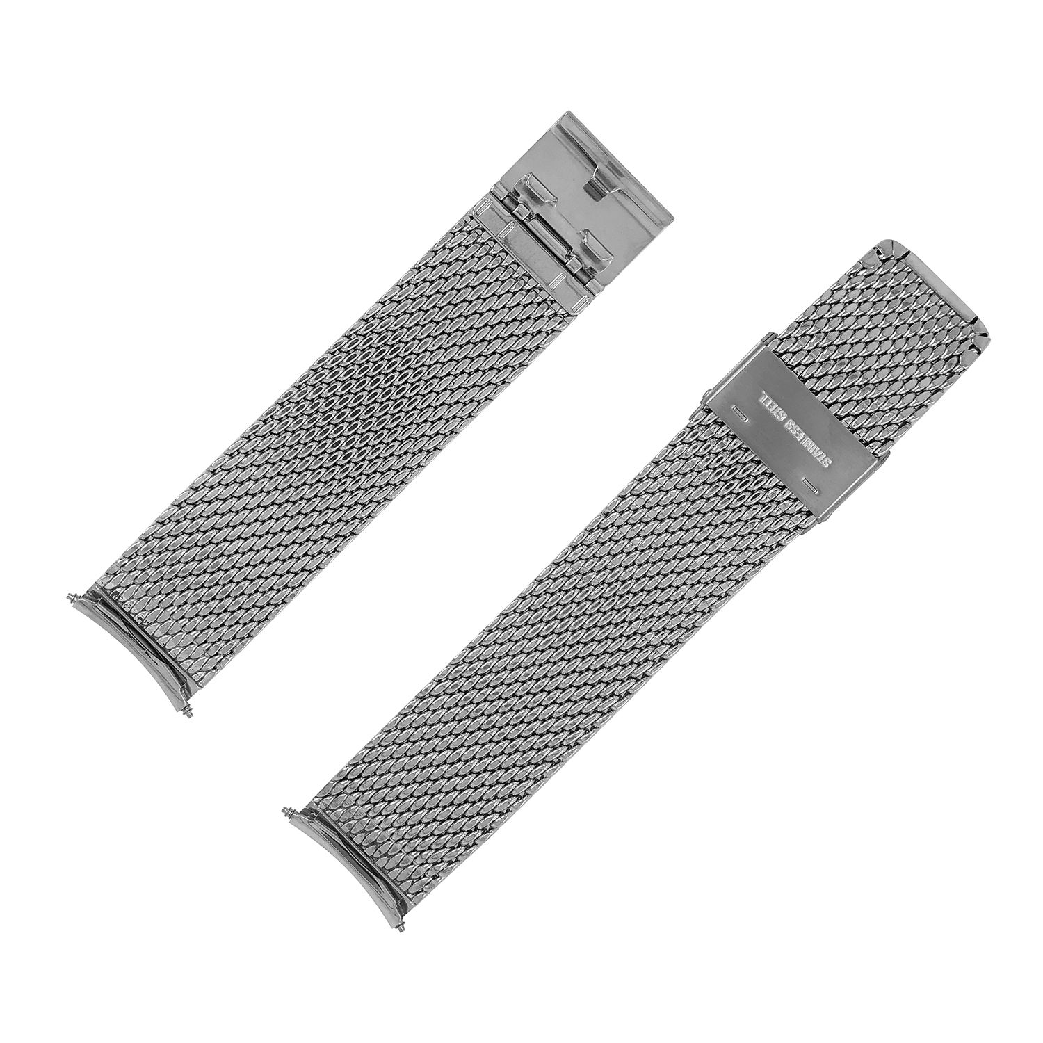 Zeppelin Steel Bracelet  Silver  20 mm