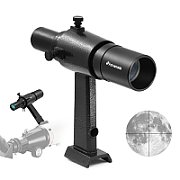 Skywatcher 6x30 finder scope with straight mount (black)
