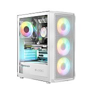Logic PORTOS ARGB MINIDI USB 3.0 Case White