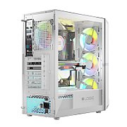 Logic PORTOS ARGB MINIDI USB 3.0 Case White